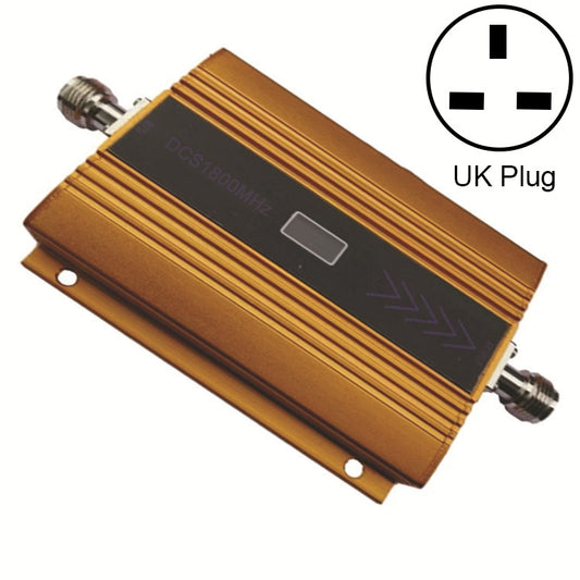 DCS-LTE 4G Phone Signal Repeater Booster, UK Plug(Gold) - Security by buy2fix | Online Shopping UK | buy2fix