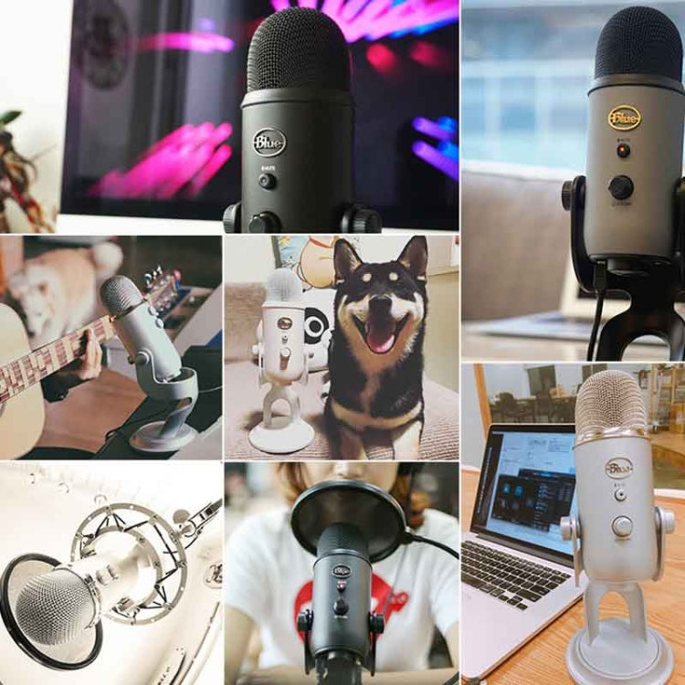 Logitech Blue Yeti USB Condenser Microphone(Black) - Microphone by Logitech | Online Shopping UK | buy2fix