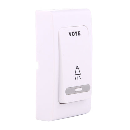 VOYE V004B2 Wireless Smart Music Home Doorbell with Dual Receiver, Remote Control Distance: 120m (Open Air) - Wireless Doorbell by VOYE | Online Shopping UK | buy2fix