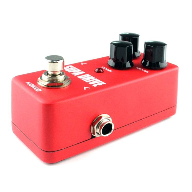 KOKKO FOD5 Mini Electric Guitar Overload Monoblock Effects Pedal(Red) - Guitar Tuner by KOKKO | Online Shopping UK | buy2fix