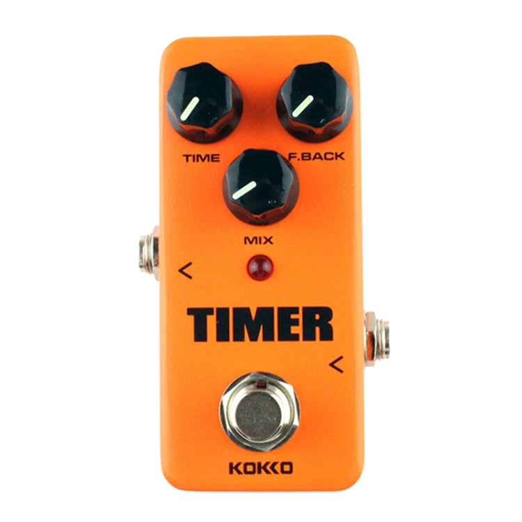 KOKKO FDD2 Mini Electric Guitar  Digital Delay Effects Pedal Timer(Orange) - Guitar Tuner by KOKKO | Online Shopping UK | buy2fix