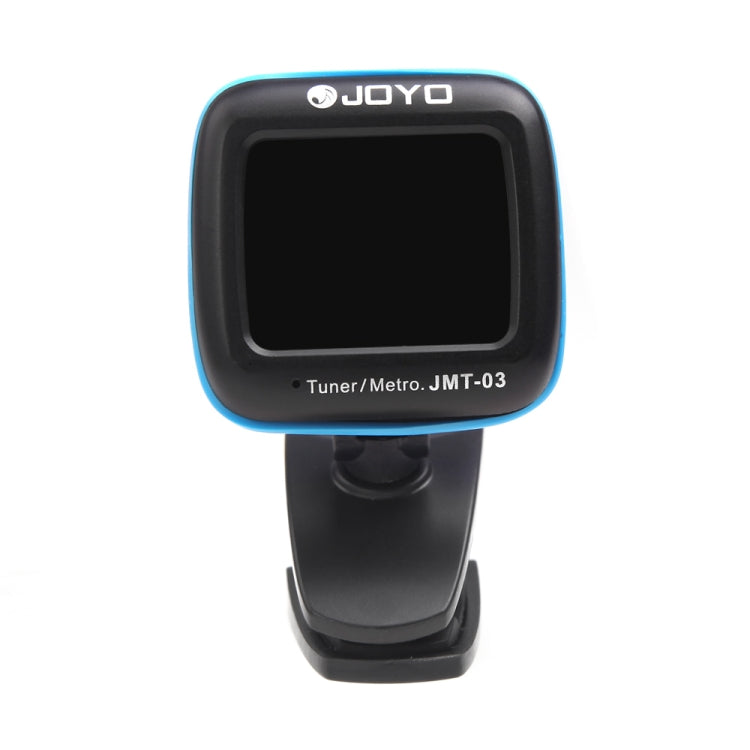 JOYO JMT-03 Portable Clip-on Guitar Tuner Metronome Supports MIC and CLIP Tuning Mode 2-in-1 360-Degree Rotating for Guitar Violin Ukulele (Black) - Stringed Instruments by JOYO | Online Shopping UK | buy2fix