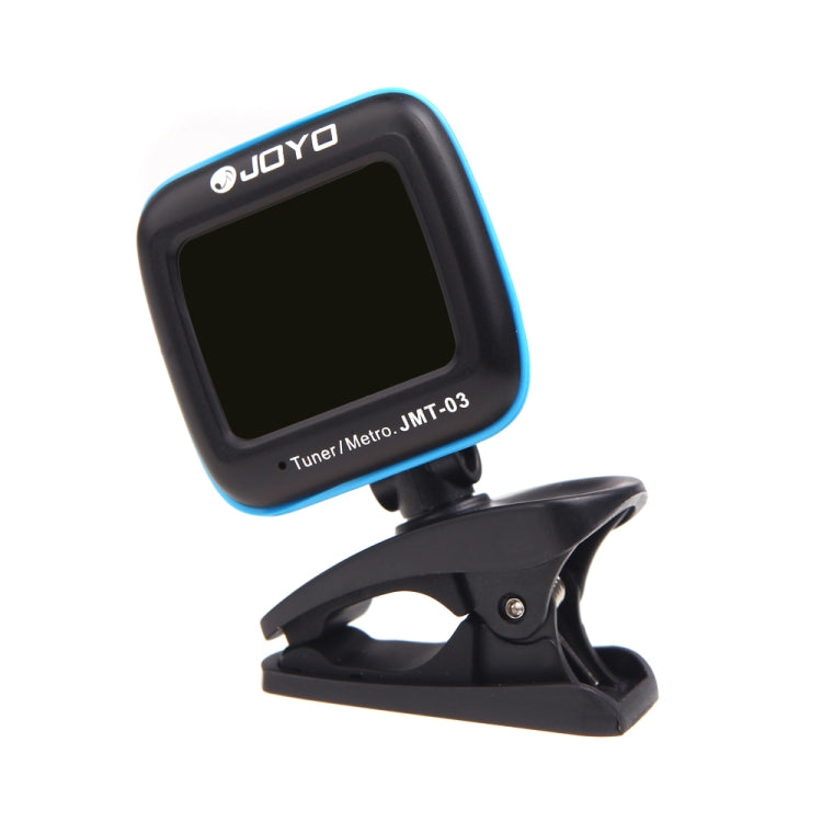 JOYO JMT-03 Portable Clip-on Guitar Tuner Metronome Supports MIC and CLIP Tuning Mode 2-in-1 360-Degree Rotating for Guitar Violin Ukulele (Black) - String Instrument Accessories by JOYO | Online Shopping UK | buy2fix