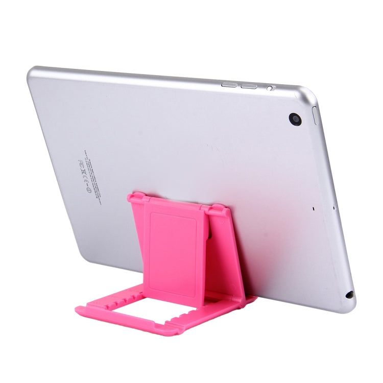 Universal Foldable Mini Phone Holder Stand, Size: 8.3 x 7.1 x 0.7 cm, For iPhone, Samsung, Huawei, Xiaomi, HTC and Other Smartphone, Tablets(Pink) - Desktop Holder by buy2fix | Online Shopping UK | buy2fix