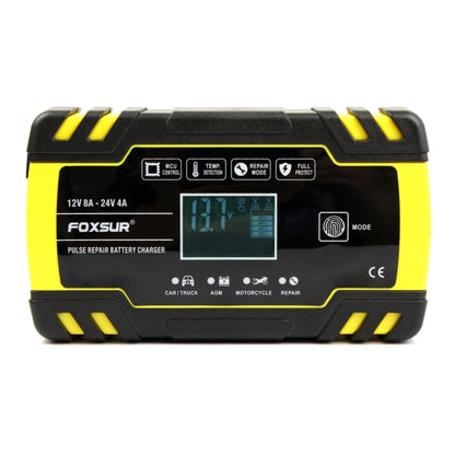 FOXSUR 12V-24V Car Motorcycle Truck Repair Battery Charger AGM Charger, US Plug - In Car by FOXSUR | Online Shopping UK | buy2fix