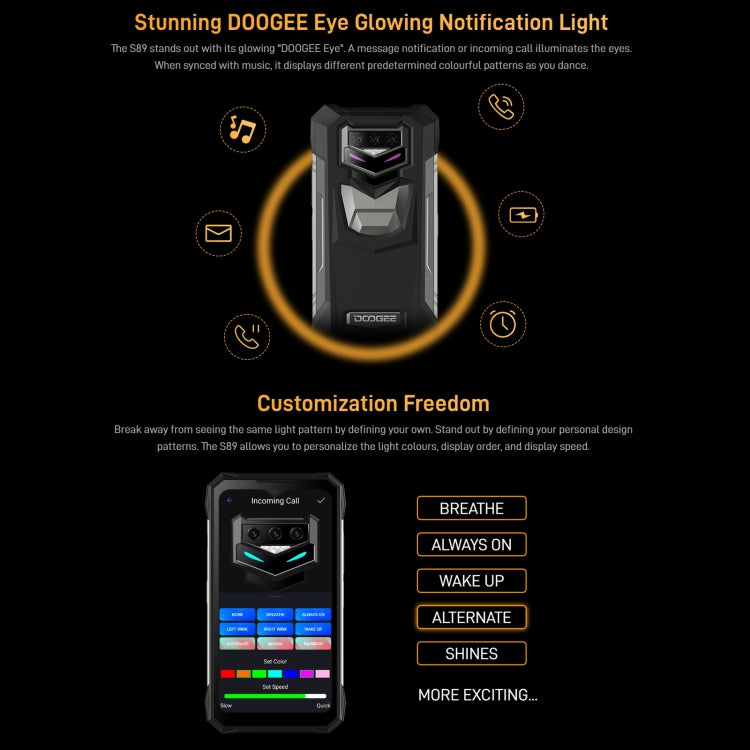 [HK Warehouse] DOOGEE S89 Rugged Phone, Night Vision Camera, 8GB+128GB - DOOGEE by DOOGEE | Online Shopping UK | buy2fix