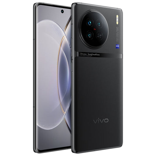 vivo X90 5G, 50MP Camera, 12GB+512GB, Triple Back Cameras, Screen Fingerprint Identification / Face ID, 4810mAh Battery, 6.78 inch Android 13.0 OriginOS 3 MediaTek Dimensity 9200 Octa Core up to 3.05GHz, NFC, OTG, Network: 5G, Support Google Play (Black) - vivo by vivo | Online Shopping UK | buy2fix