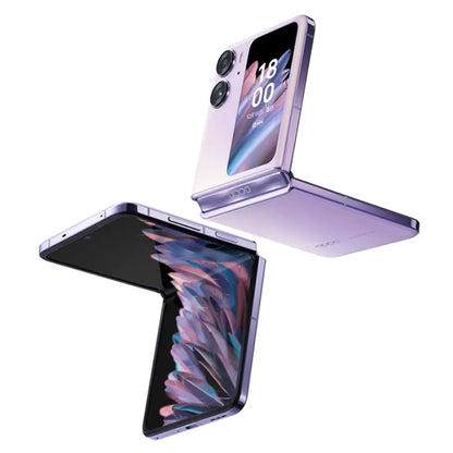 OPPO Find N2 Flip 12GB+256GB, 50MP Camera, Chinese Version, Dual Rear Cameras, Face ID & Side Fingerprint Identification, 6.8 inch + 3.26 inch Screen, ColorOS 13 Dimensity 9000+ Octa Core up to 3.2GHz, Support Google Play(Purple) - OPPO by OPPO | Online Shopping UK | buy2fix