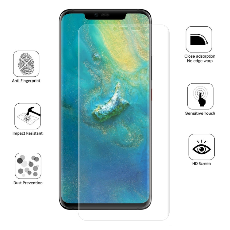 ENKAY Hat-Prince 0.1mm 3D Full Screen Protector Explosion-proof Hydrogel Film for Huawei Mate 20 Pro, TPU+TPE+PET Material - For Huawei by ENKAY | Online Shopping UK | buy2fix