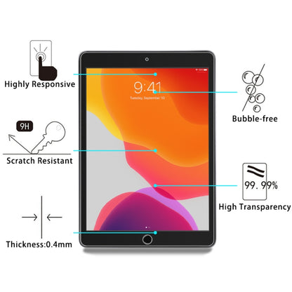 For iPad 10.2 2021 / 2020 / 2019 9H 2.5D Tempered Glass Film - More iPad Tempered Glass by ENKAY | Online Shopping UK | buy2fix