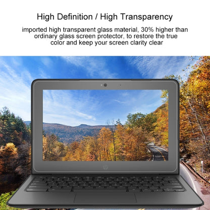 Laptop Screen HD Tempered Glass Protective Film for HP Chromebook 11 G6 EE 11.6 inch -  by buy2fix | Online Shopping UK | buy2fix