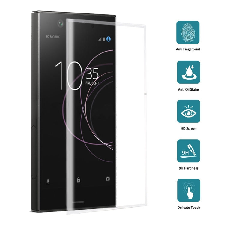 For Sony Xperia XZ1 Compact 0.26mm 9H Surface Hardness 3D Full Screen Tempered Glass Screen Protector(Transparent) - Mobile Accessories by buy2fix | Online Shopping UK | buy2fix