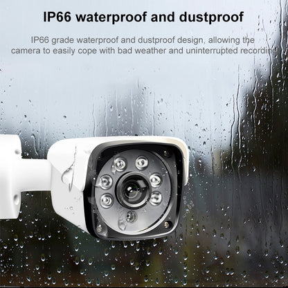 633W / IP POE (Power Over Ethernet) 720P IP Camera Outdoor Home Security Surveillance Camera, IP66 Waterproof, Support Night Vision & Phone Remote View(White) - Security by buy2fix | Online Shopping UK | buy2fix