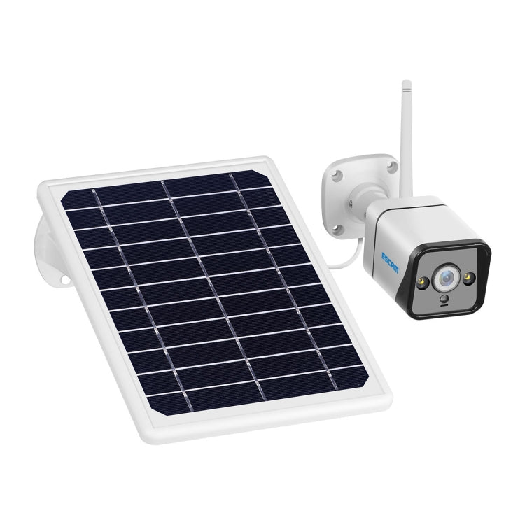 ESCAM QF320 HD 1080P 4G Solar Panel IP Camera, Support Night Vision & TF Card & PIR Motion Detection & Two Way Audio - Dome Camera by ESCAM | Online Shopping UK | buy2fix