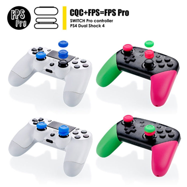 Left + Right Gamepad Rocker Cap Button Cover for NS Pro / PS4(Black) - Cases by buy2fix | Online Shopping UK | buy2fix