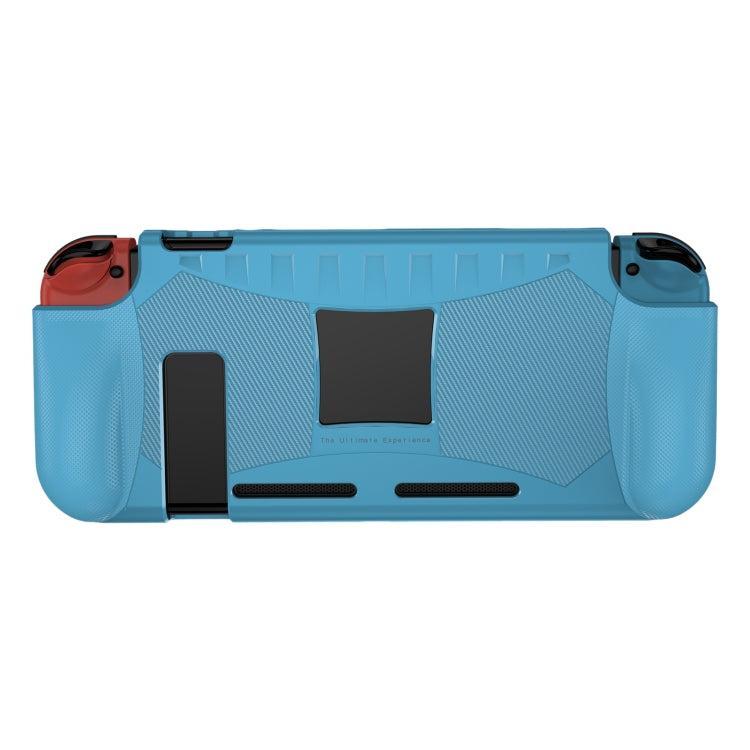 TPU Soft Protective Shell Drop Resistance for Nintendo Switch(Blue) - Cases by buy2fix | Online Shopping UK | buy2fix