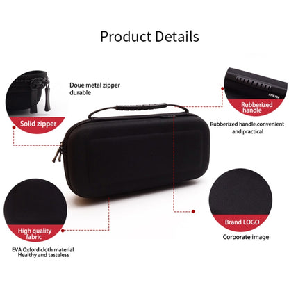 GHKJOK GH1739 EVA Portable Hard Shell Cover Cases for Nintendo Switch(Black) - Bags by buy2fix | Online Shopping UK | buy2fix