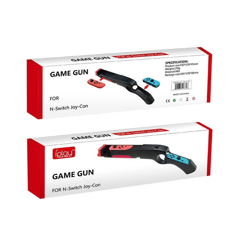 iplay HBS-122 Shooting Game Gun Handle Holder for Nintendo Switch Joy-Con - Gamepads by iplay | Online Shopping UK | buy2fix