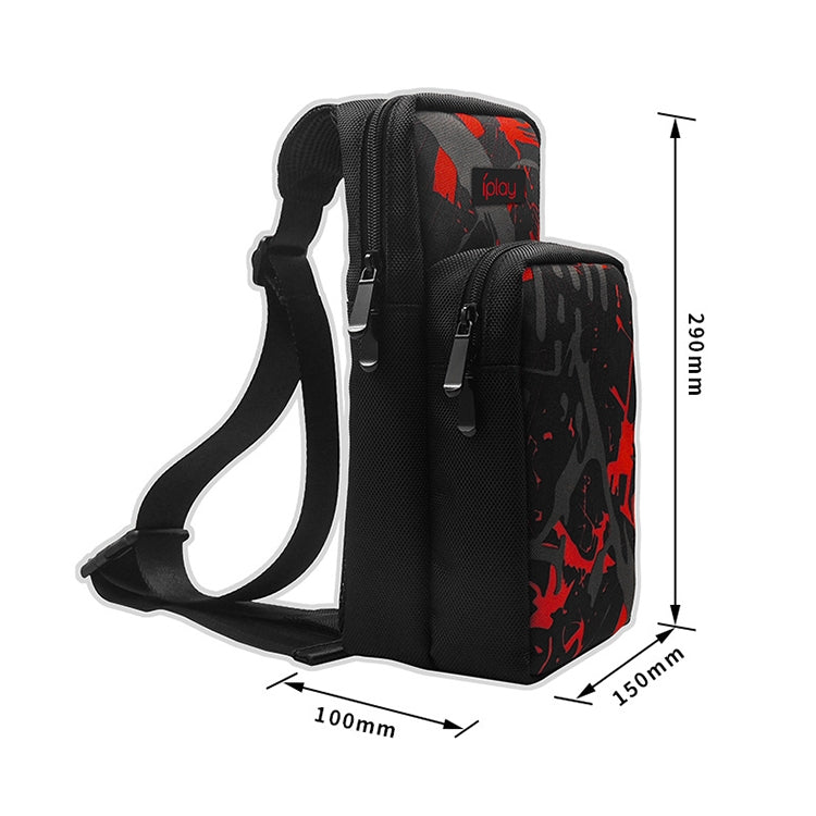 iplay HBS-167 Portable Shoulder Crossbody Storage Bag for Nintendo Switch - Bags by iplay | Online Shopping UK | buy2fix