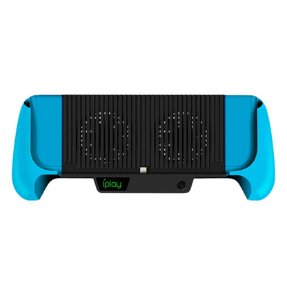 IPLAY Host Charging Grips Stand Shell Cooling Fan for Switch Lite(Blue) - Toys & Hobbies by iplay | Online Shopping UK | buy2fix