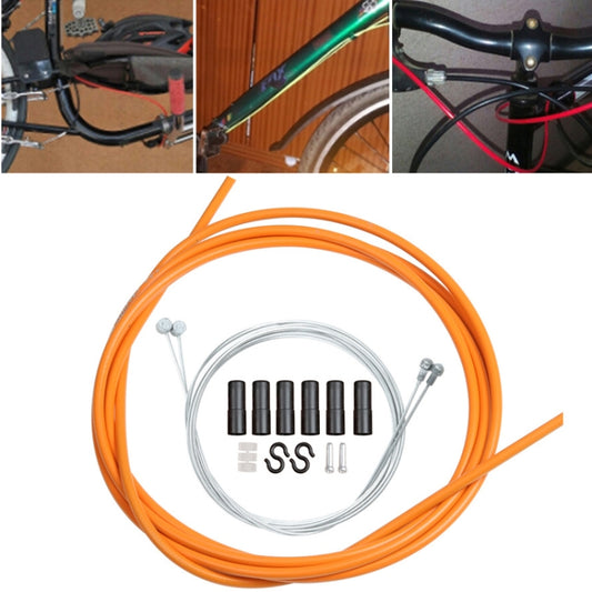 Universal Bicycle Brake Cable Tube Set(Orange) - Outdoor & Sports by buy2fix | Online Shopping UK | buy2fix
