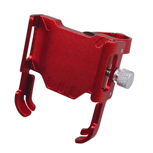 BIKERSAY MP008 Bike Motorcycle Aluminum Alloy Phone Holder Handlebar Clips (Red) - Outdoor & Sports by BIKERSAY | Online Shopping UK | buy2fix