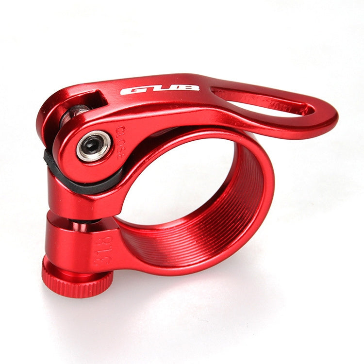 GUB CX-18 31.8mm Aluminum Ultralight Bicycle Seat Post Clamp(Red) - Pipe clamps by GUB | Online Shopping UK | buy2fix