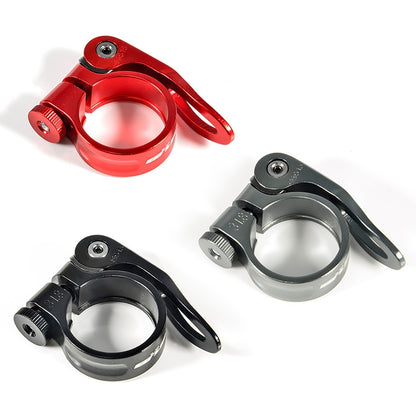 GUB CX-18 31.8mm Aluminum Ultralight Bicycle Seat Post Clamp(Red) - Pipe clamps by GUB | Online Shopping UK | buy2fix