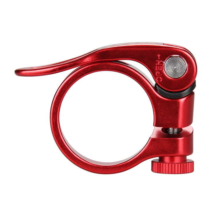 GUB CX-18 31.8mm Aluminum Ultralight Bicycle Seat Post Clamp(Red) - Pipe clamps by GUB | Online Shopping UK | buy2fix