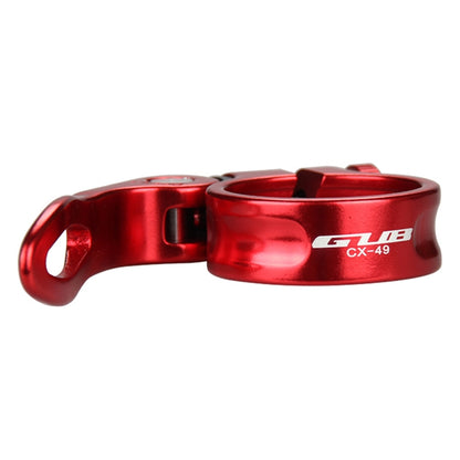 GUB CX-18 31.8mm Aluminum Ultralight Bicycle Seat Post Clamp(Red) - Pipe clamps by GUB | Online Shopping UK | buy2fix