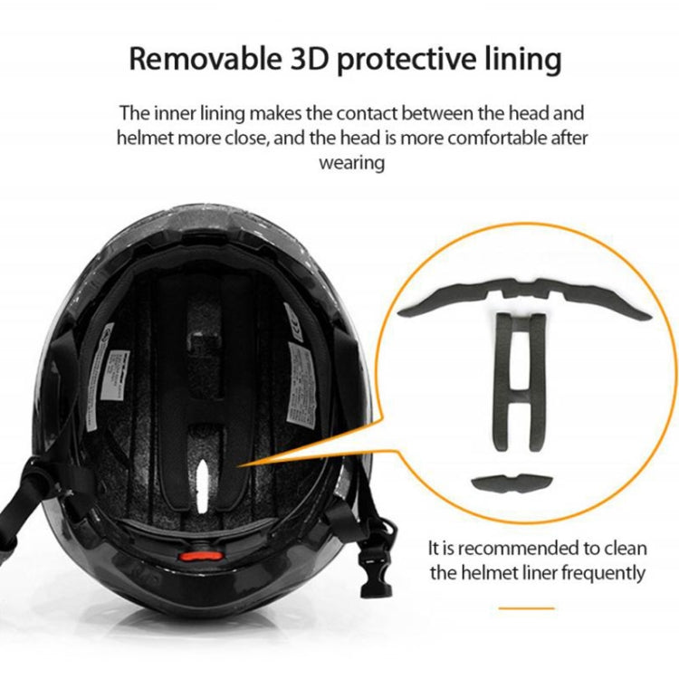 GUB Elite Unisex Adjustable Bicycle Riding Helmet, Size: L(Matte Black) - Protective Helmet & Masks by GUB | Online Shopping UK | buy2fix
