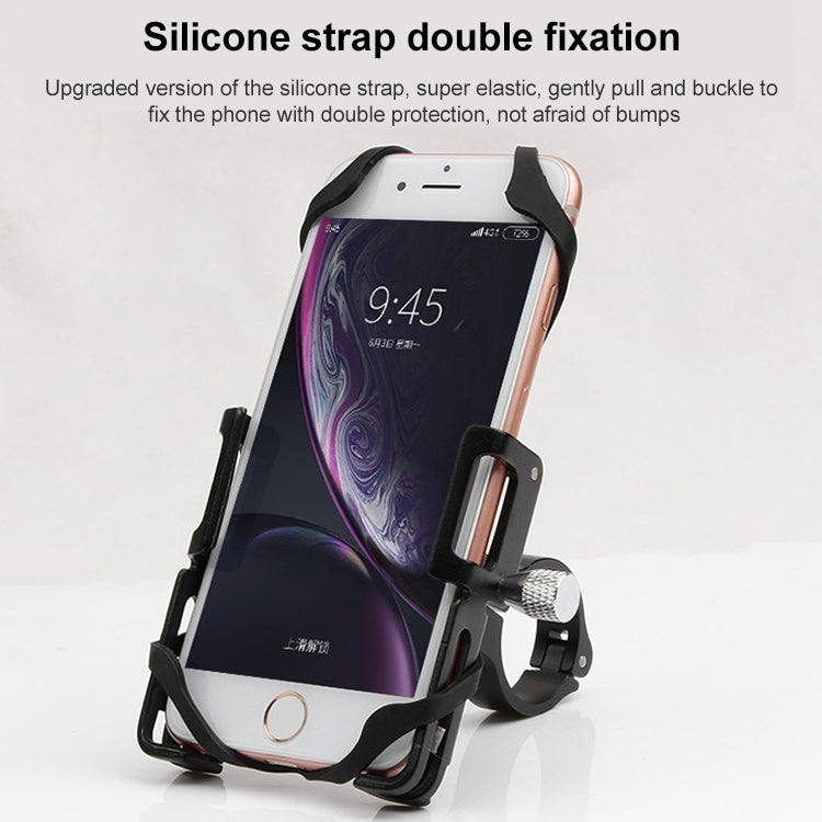 GUB P10 Aluminum Bike Phone Holder(Black) - Outdoor & Sports by GUB | Online Shopping UK | buy2fix