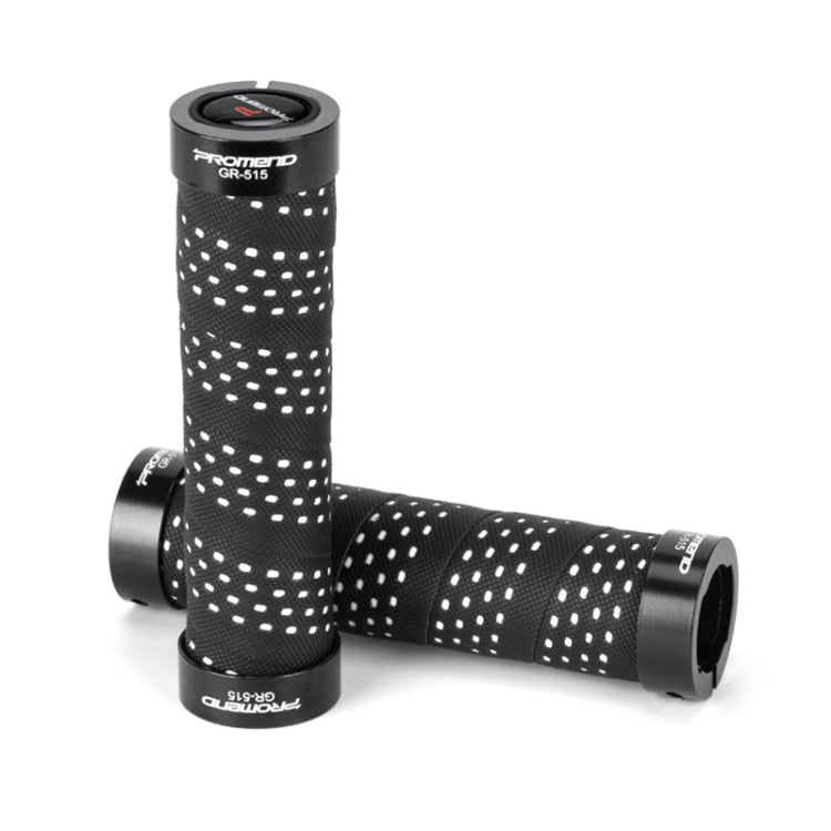 PROMEND GR-515 1 Pair Shock-absorbing Anti-skid Mountain Bike Grips Cover (Black White) - Outdoor & Sports by PROMEND | Online Shopping UK | buy2fix