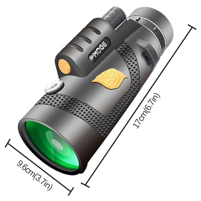 Moge 12x50 Professional HD Monocular Night Vision Telescope - Monocular Binoculars by buy2fix | Online Shopping UK | buy2fix