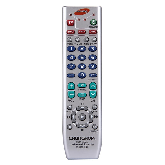 CHUNGHOP SRM-403E Universal Intelligent Learning-Type Remote Control for TV VCR SAT CBL HIFI DVD CD VCD and Others - Universal by CHUNGHOP | Online Shopping UK | buy2fix