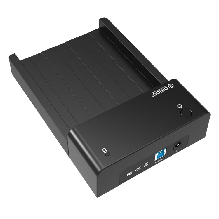 ORICO 6518US3 USB 3.0 Type-B 2.5 / 3.5 inch Tool Free HDD Docking Station External Storage Enclosure Hard Disk Box(Black) - HDD Enclosure by ORICO | Online Shopping UK | buy2fix
