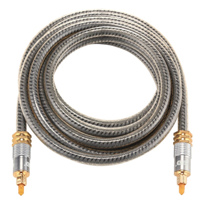 EMK YL-A 3m OD8.0mm Gold Plated Metal Head Toslink Male to Male Digital Optical Audio Cable -  by EMK | Online Shopping UK | buy2fix