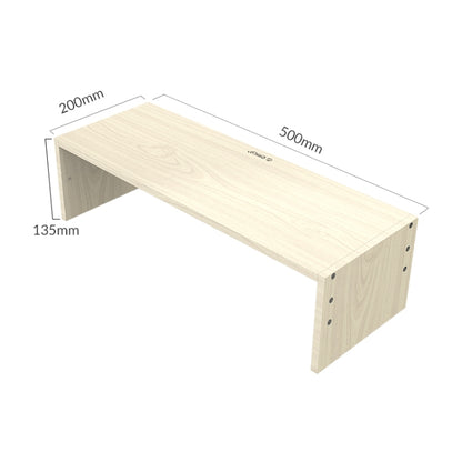 ORICO MSR-02-WD-BP Wood Grain Computer Monitor Holder, Size: 50 x 20 x 13.5cm - Computer & Networking by ORICO | Online Shopping UK | buy2fix