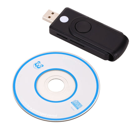 USB 2.0 Smart Card Reader -  by buy2fix | Online Shopping UK | buy2fix