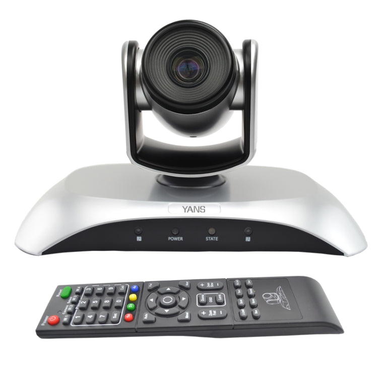 YANS YS-H110UH USB HD 1080P 10X Zoom Wide-Angle Video Conference Camera with Remote Control(Silver) - HD Camera by YANS | Online Shopping UK | buy2fix