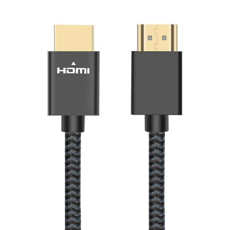 ULT-unite Gold-plated Head HDMI 2.0 Male to Male Nylon Braided Cable, Cable Length: 3m(Black) - Cable by ult-unite | Online Shopping UK | buy2fix