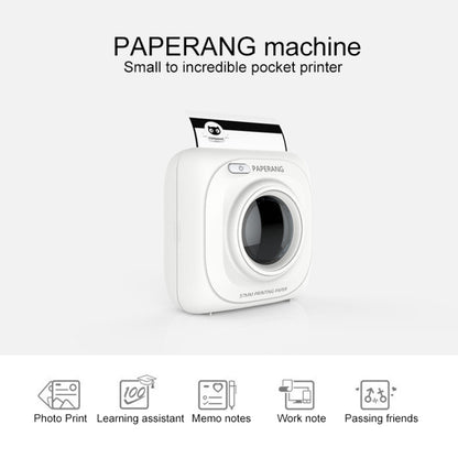PAPERANG P1 Portable ABS Bluetooth 4.0 Printer Thermal Photo Phone Wireless Connection Printer - Consumer Electronics by buy2fix | Online Shopping UK | buy2fix