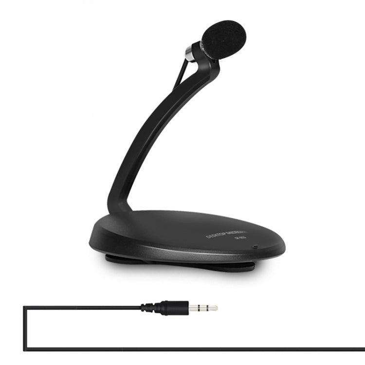 Yanmai SF-911 Professional Condenser Sound Recording 3.5mm Jack Microphone with Base Holder, Cable Length: 1.5m, Compatible with PC and Mac for Live Broadcast Show, KTV, etc.(Black) - Consumer Electronics by Yanmai | Online Shopping UK | buy2fix