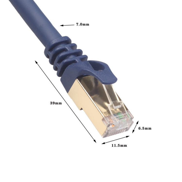 7.6m CAT8 Computer Switch Router  Ethernet Network LAN Cable, Patch Lead RJ45 -  by buy2fix | Online Shopping UK | buy2fix