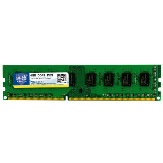 XIEDE X037 DDR3 1333MHz 4GB General AMD Special Strip Memory RAM Module for Desktop PC - RAMs by XIEDE | Online Shopping UK | buy2fix