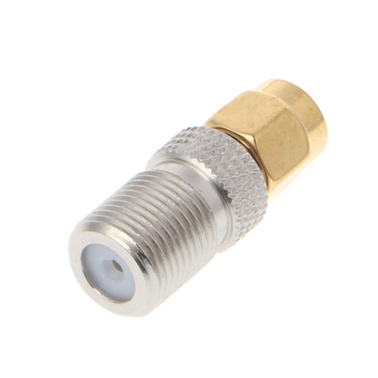 2 PCS SMA Female to F Female RF Coaxial Connector - Consumer Electronics by buy2fix | Online Shopping UK | buy2fix