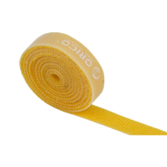 ORICO CBT-1S 1m Reusable & Dividable Hook and Loop Cable Ties(Yellow) -  by ORICO | Online Shopping UK | buy2fix