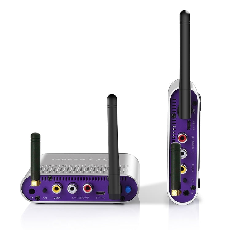 Measy AV550 5.8GHz Wireless Audio / Video Transmitter Receiver with Infrared Return, EU Plug - Consumer Electronics by Measy | Online Shopping UK | buy2fix
