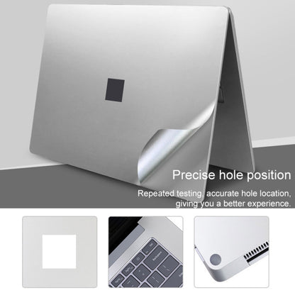 4 in 1 Notebook Shell Protective Film Sticker Set for Microsoft Surface Laptop 3 15 inch (Silver) - Computer & Networking by buy2fix | Online Shopping UK | buy2fix