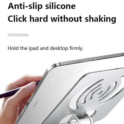 L-14 Aluminum Alloy Foldable Rotating Laptop/Tablet Stand(Silver) - Computer & Networking by buy2fix | Online Shopping UK | buy2fix